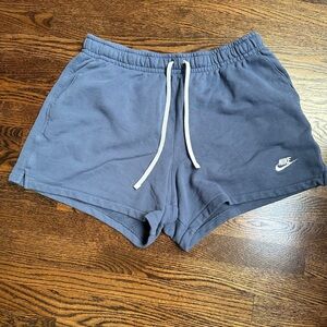 Nike Women's Athletic Shorts in Navy Blue